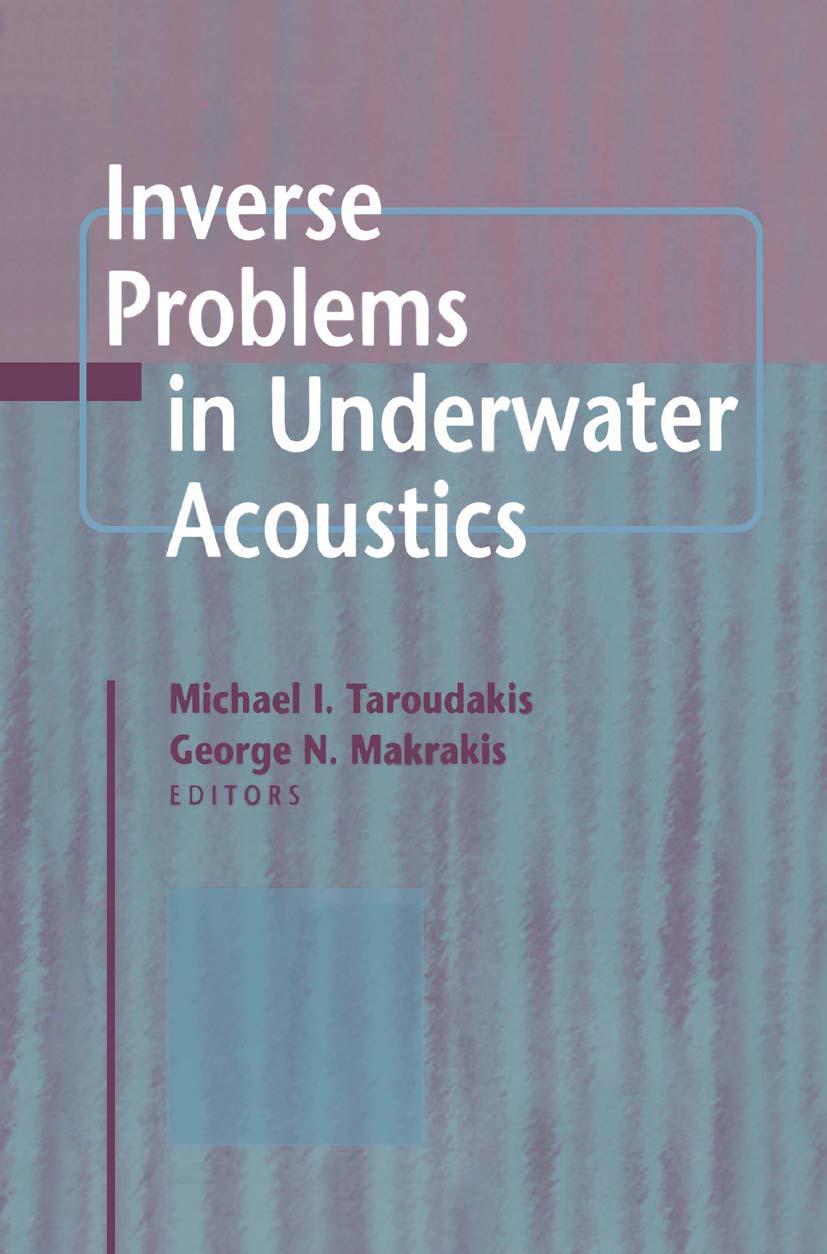 Vorderes Coverbild Inverse Problems in Underwater Acoustics