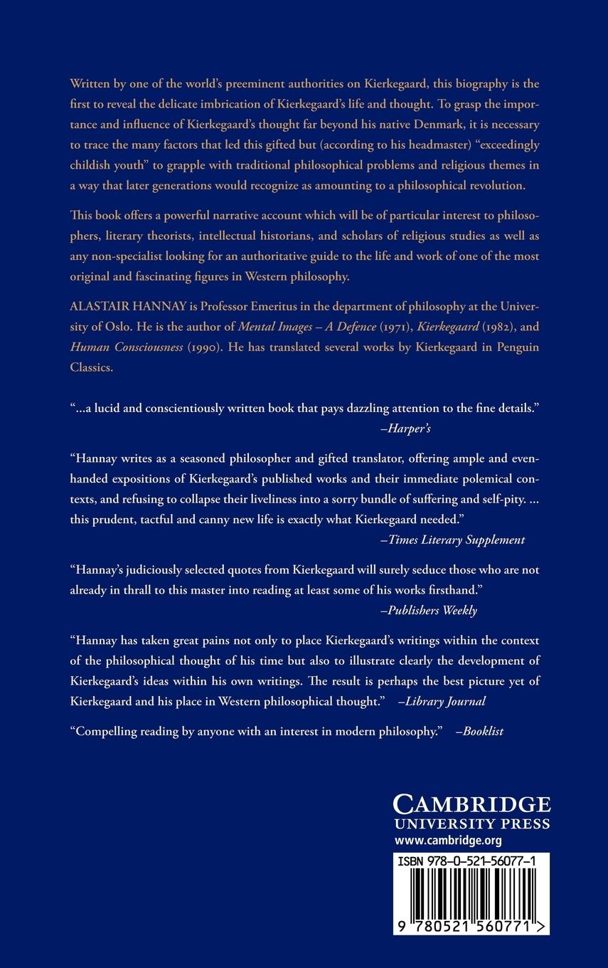 Rückseitencover Kierkegaard