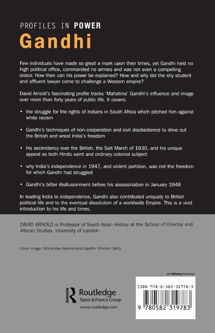 Rückseitencover Gandhi