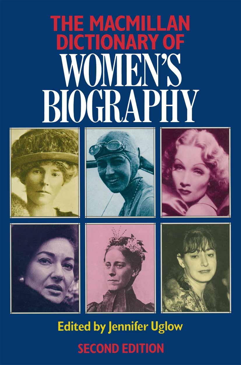 Vorderes Coverbild Macmillan Dictionary of Women's Biography