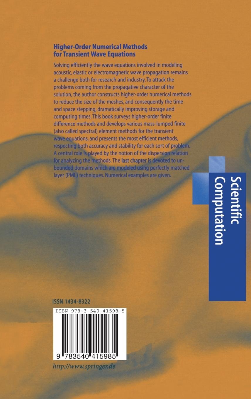 Rückseitencover Higher-Order Numerical Methods for Transient Wave Equations