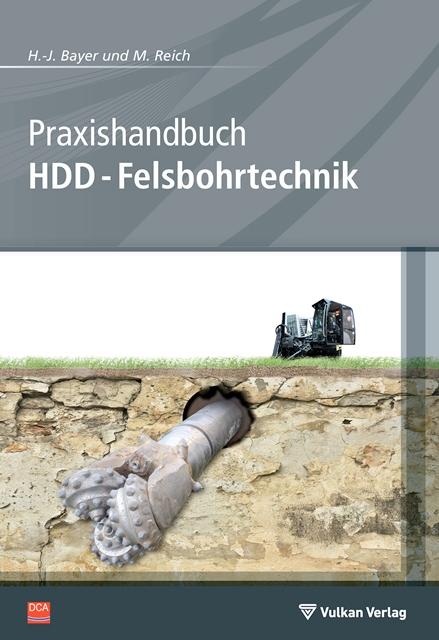 Vorderes Coverbild Praxishandbuch HDD-Felsbohrtechnik