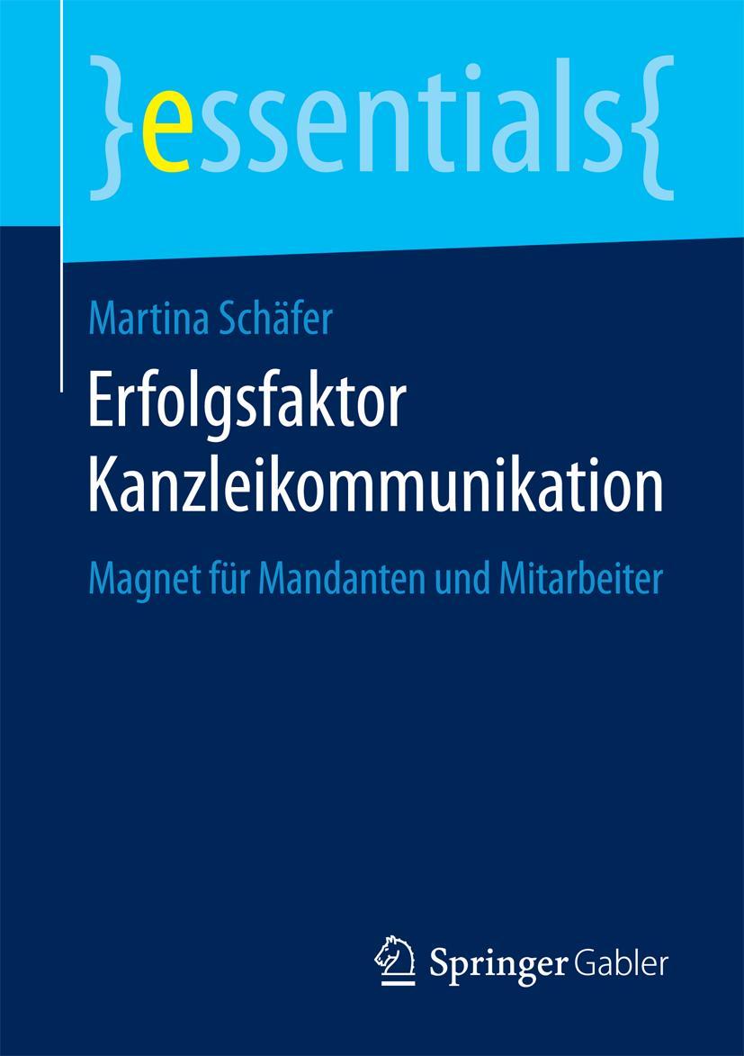 Vorderes Coverbild Erfolgsfaktor Kanzleikommunikation