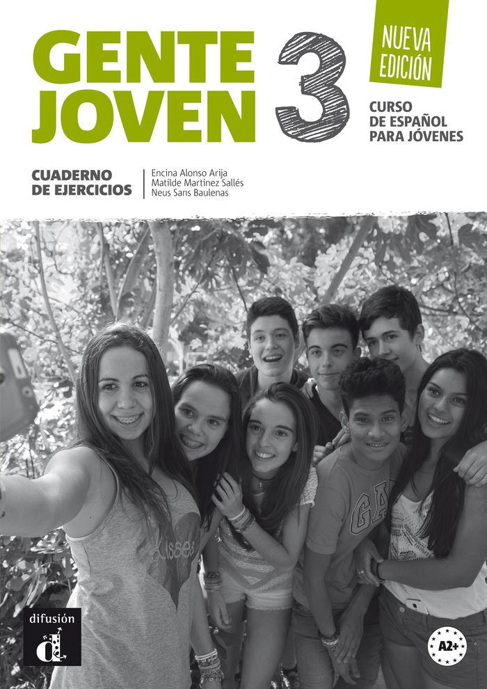 Vorderes Coverbild Gente joven 3 Nueva edicion - Cuaderno de ejercicios. A2+