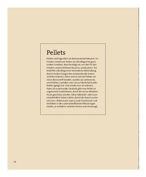 Beispielinhalt (Bild) Das kleine Smoker-Buch