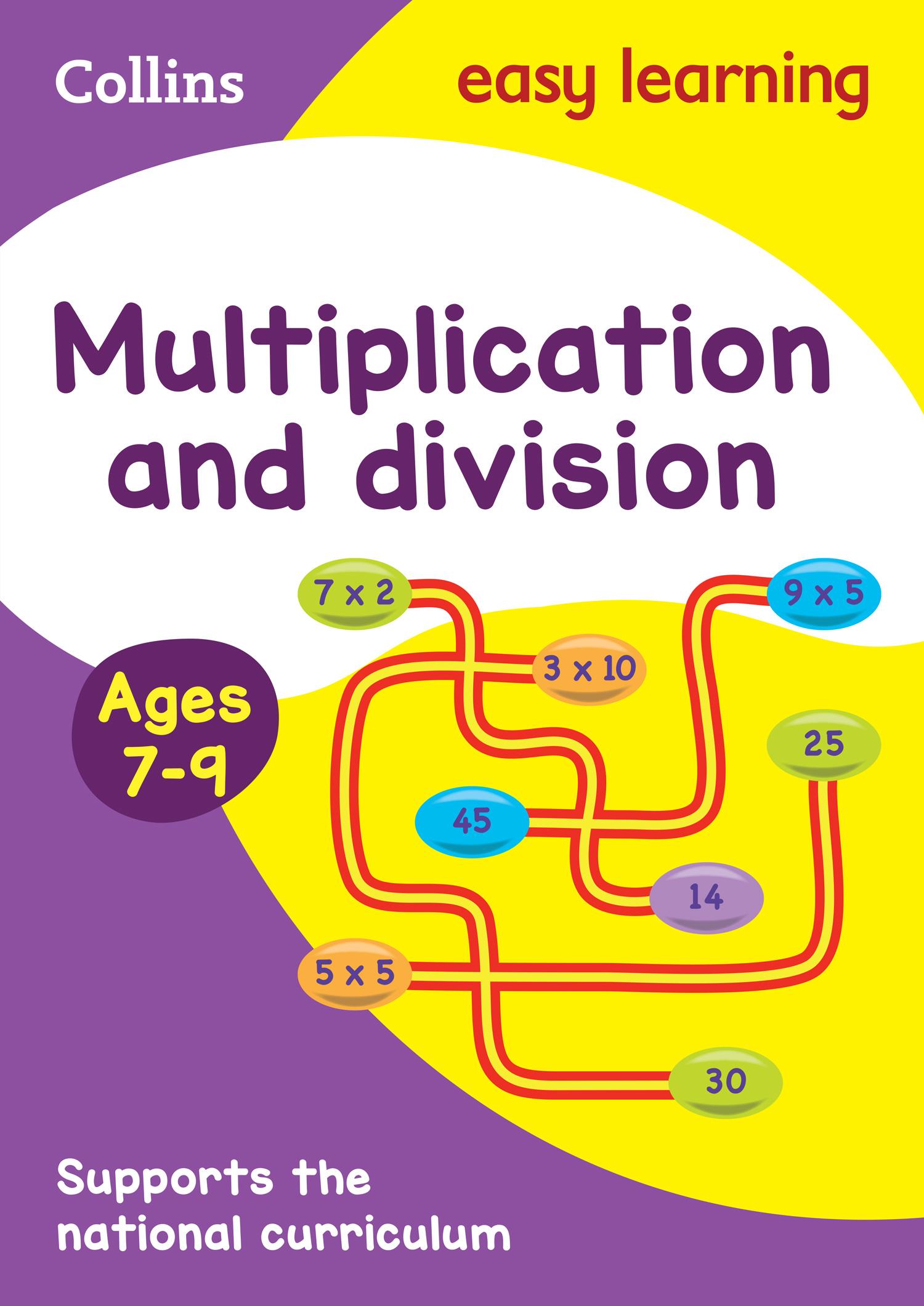 Vorderes Coverbild Multiplication and Division Ages 7-9