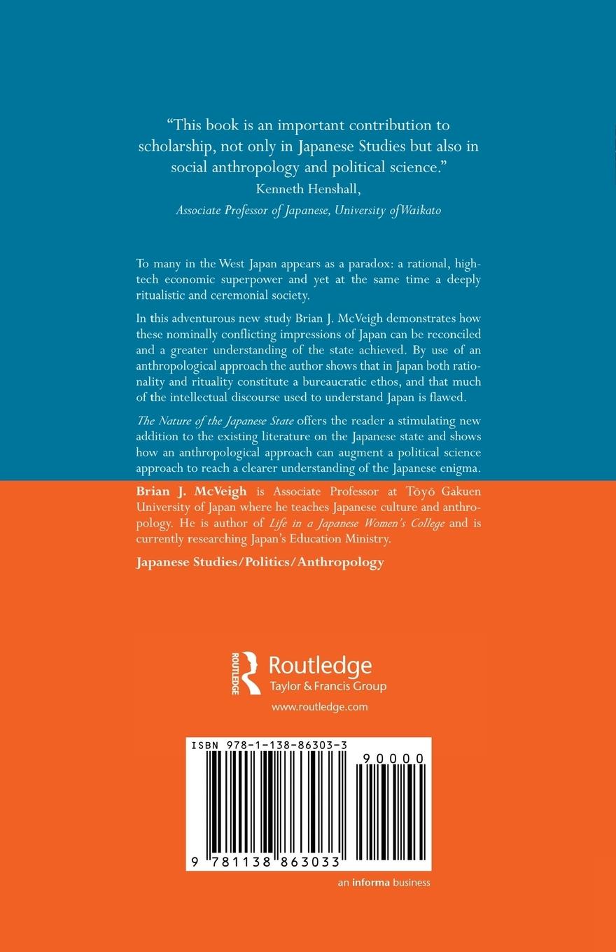 Rückseitencover The Nature of the Japanese State