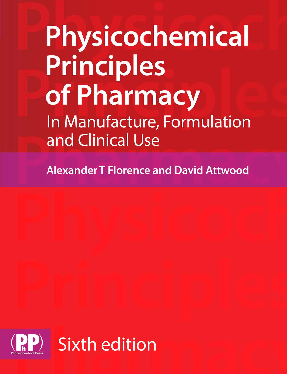 Vorderes Coverbild Physicochemical Principles of Pharmacy