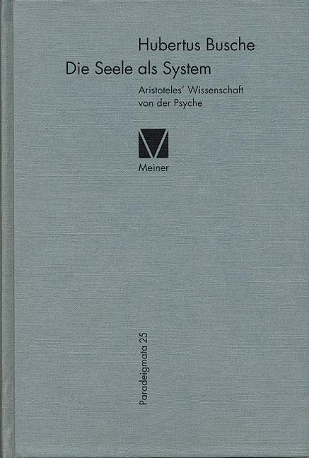 Vorderes Coverbild Die Seele als System
