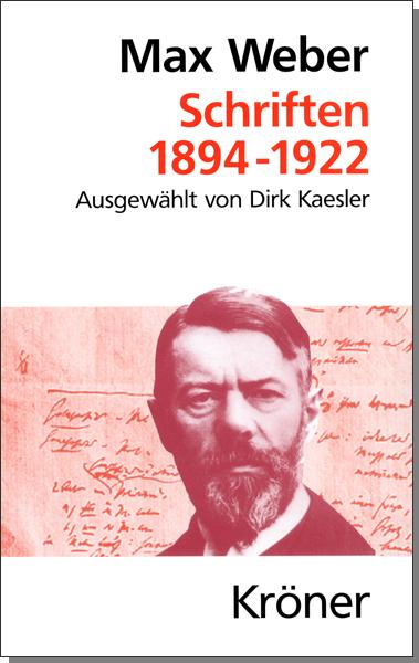 Vorderes Coverbild Schriften 1894 - 1922
