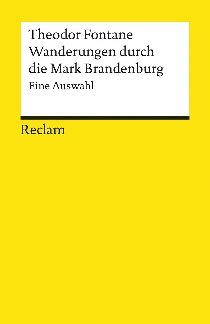Vorderes Coverbild Wanderungen durch die Mark Brandenburg. Eine Auswahl