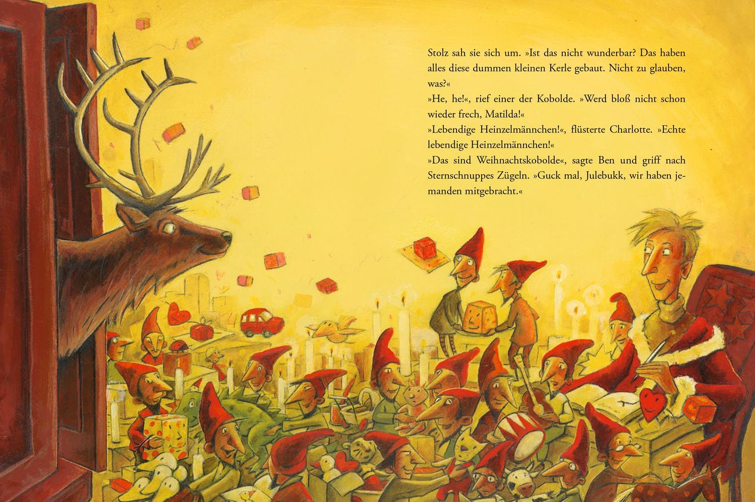 Beispielinhalt (Bild) Als der Weihnachtsmann vom Himmel fiel