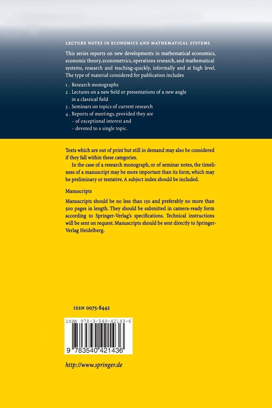 Rückseitencover The Measurement of Market Risk
