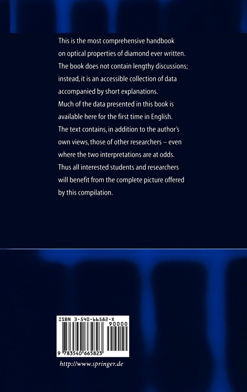 Rückseitencover Optical Properties of Diamond