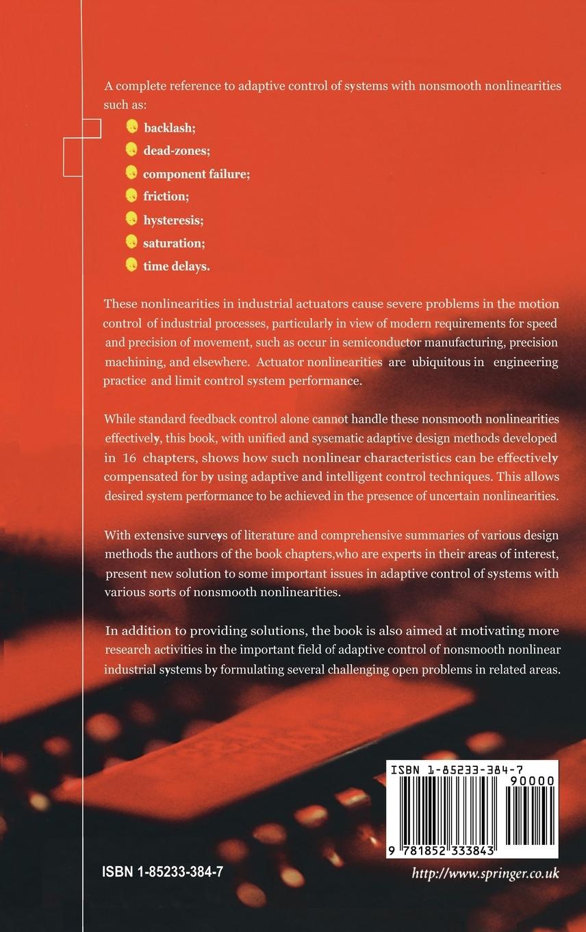 Rückseitencover Adaptive Control of Nonsmooth Dynamic Systems