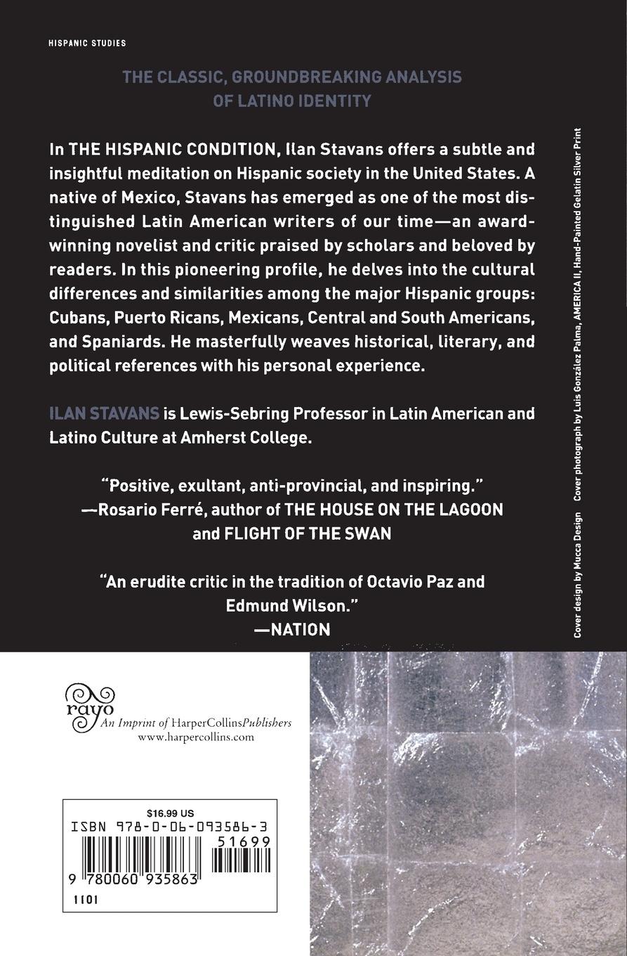 Rückseitencover The Hispanic Condition