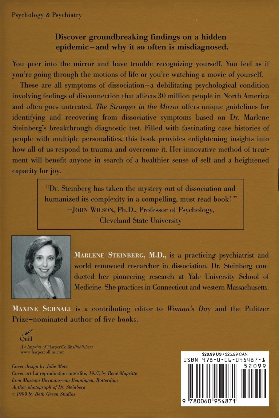 Rückseitencover The Stranger in the Mirror