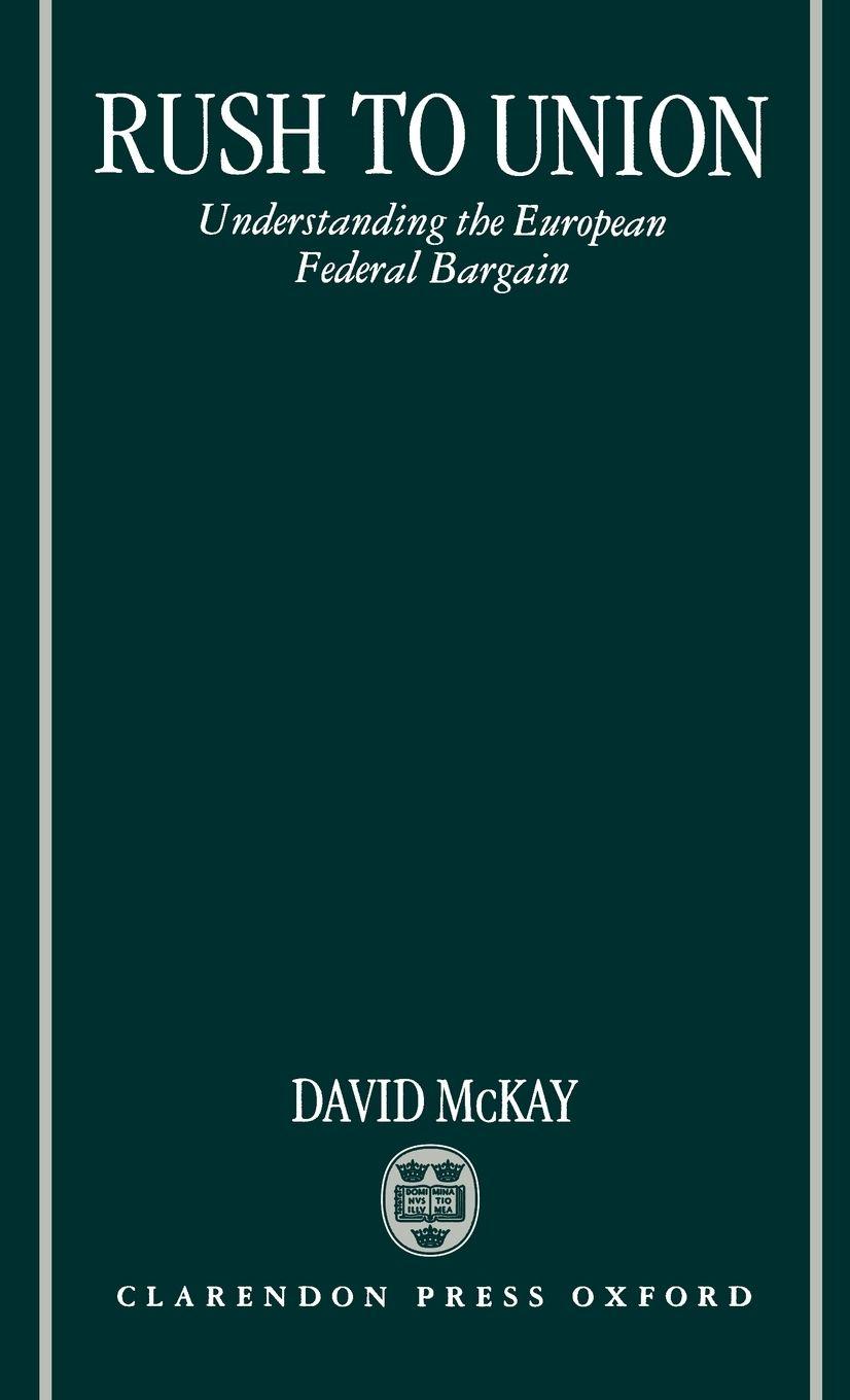 Vorderes Coverbild Rush to Union