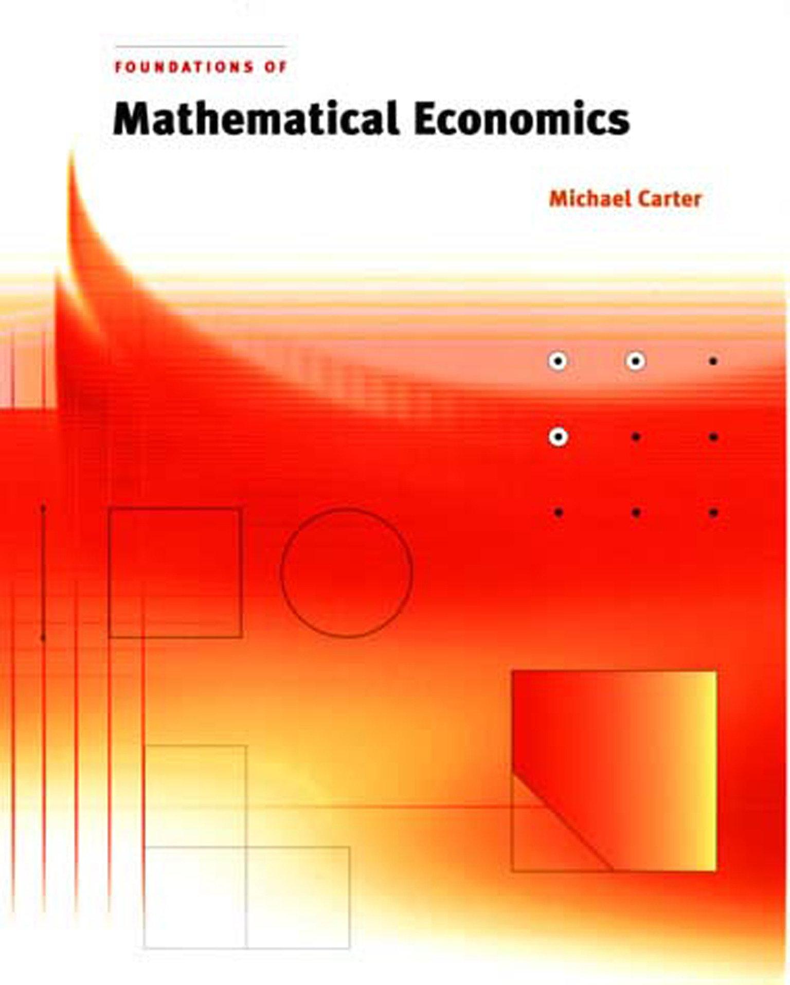 Vorderes Coverbild Foundations of Mathematical Economics