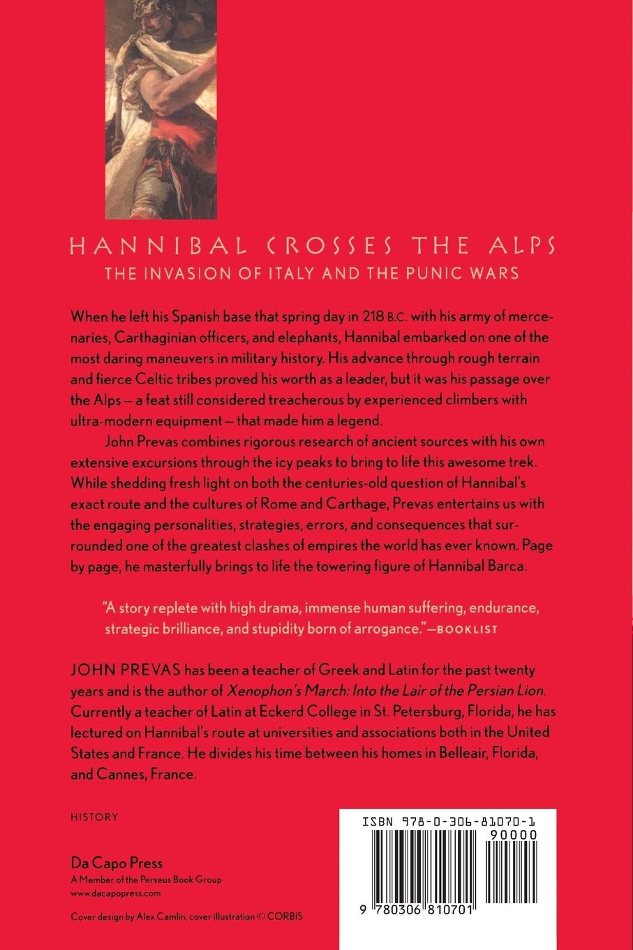 Rückseitencover Hannibal Crosses the Alps