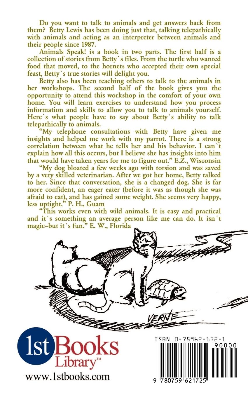 Rückseitencover Animals Speak!