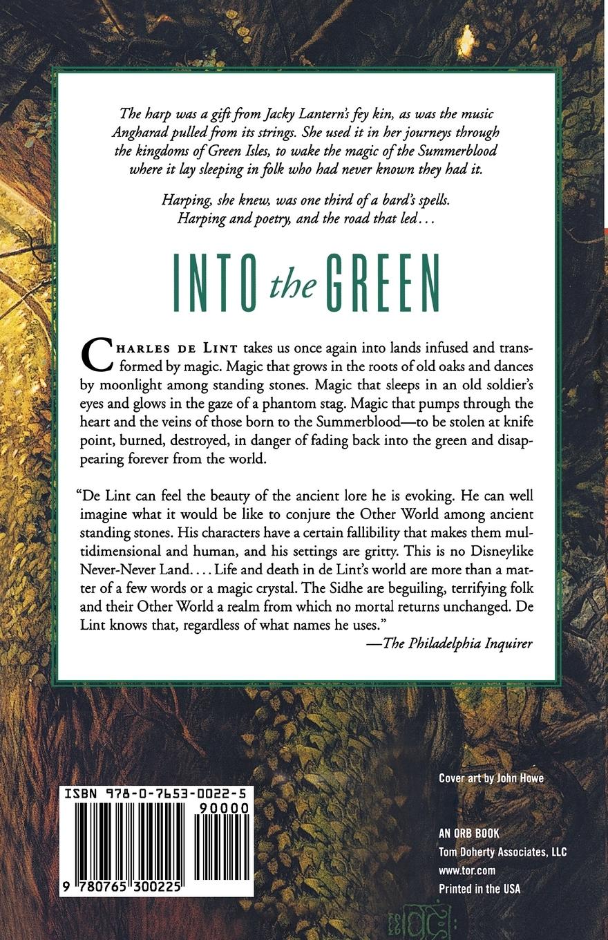 Rückseitencover Into the Green