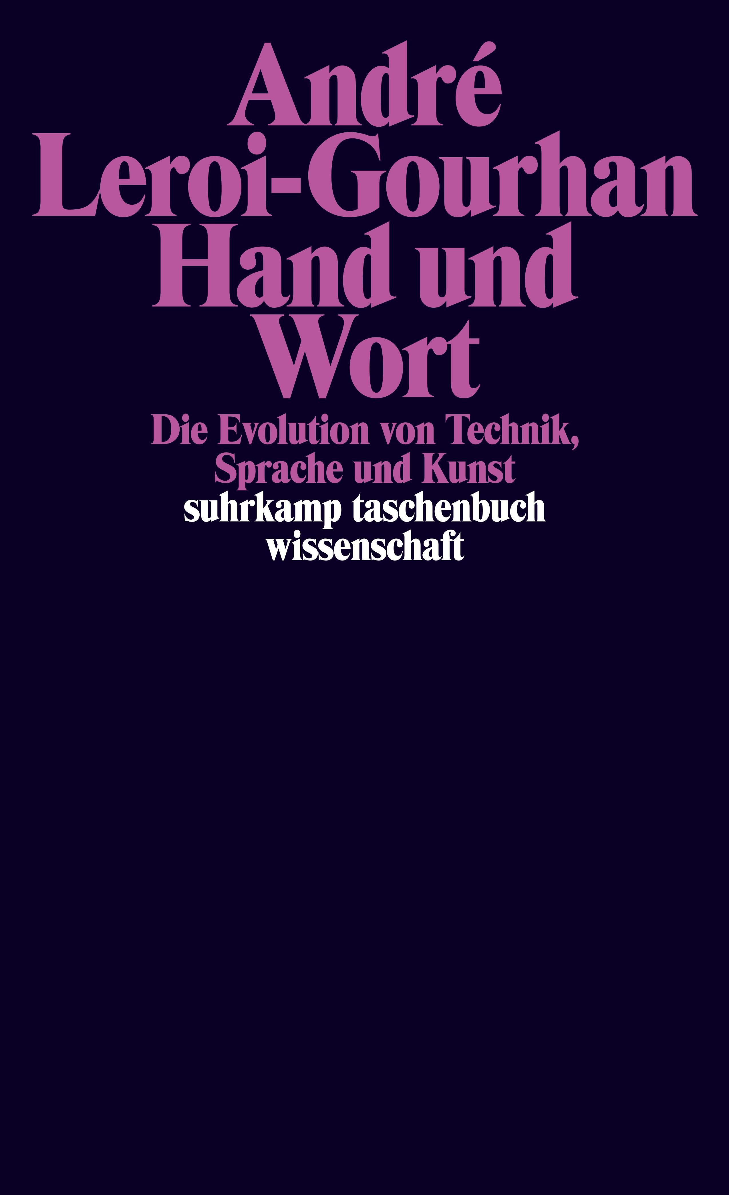 Vorderes Coverbild Hand und Wort