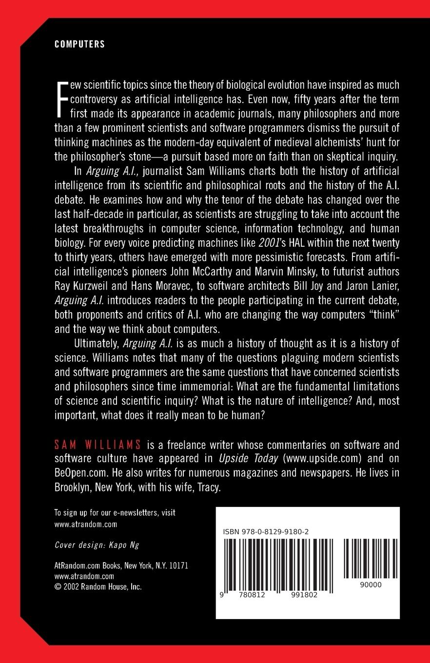 Rückseitencover Arguing A.I.