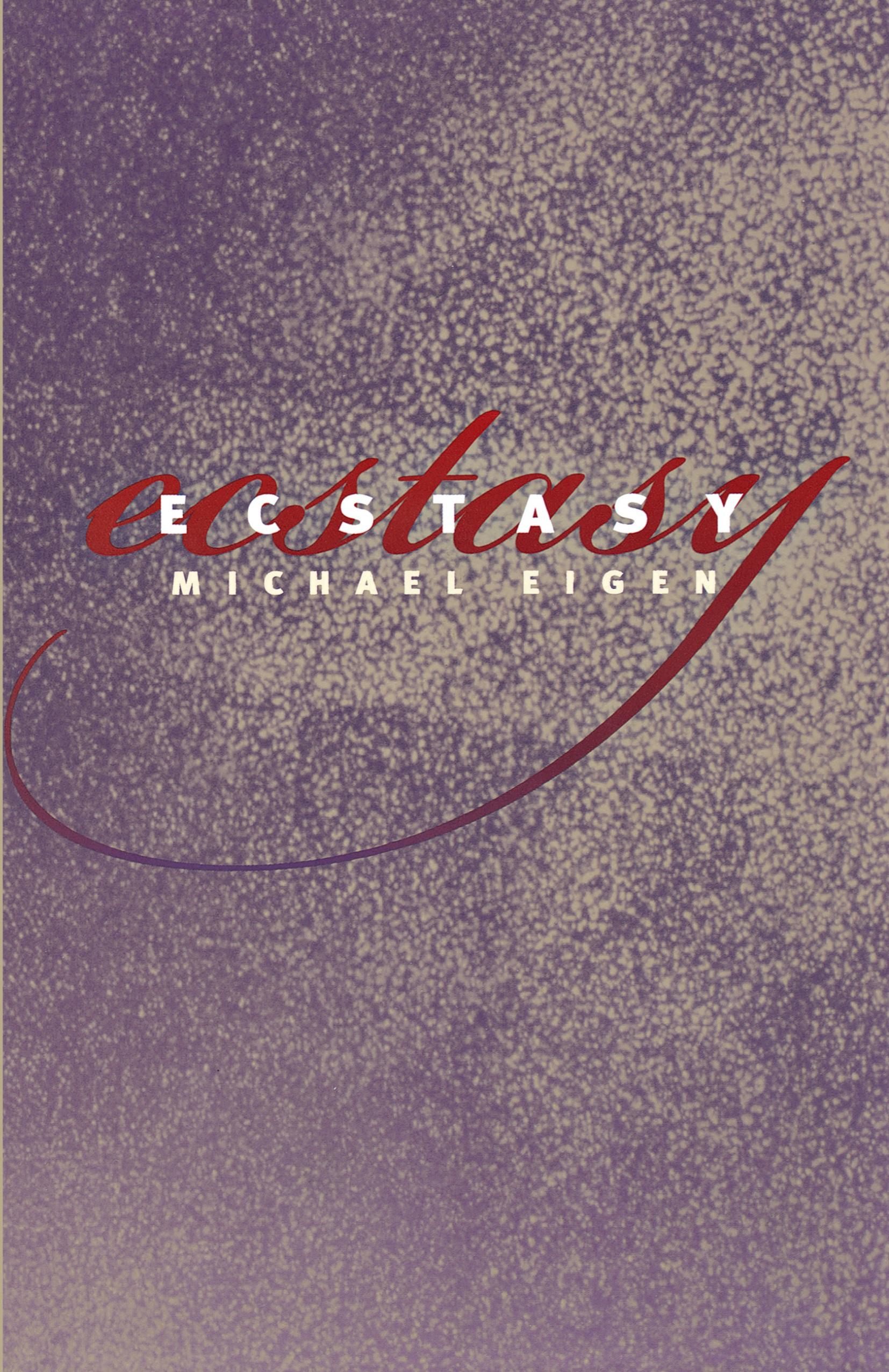 Vorderes Coverbild Ecstacy