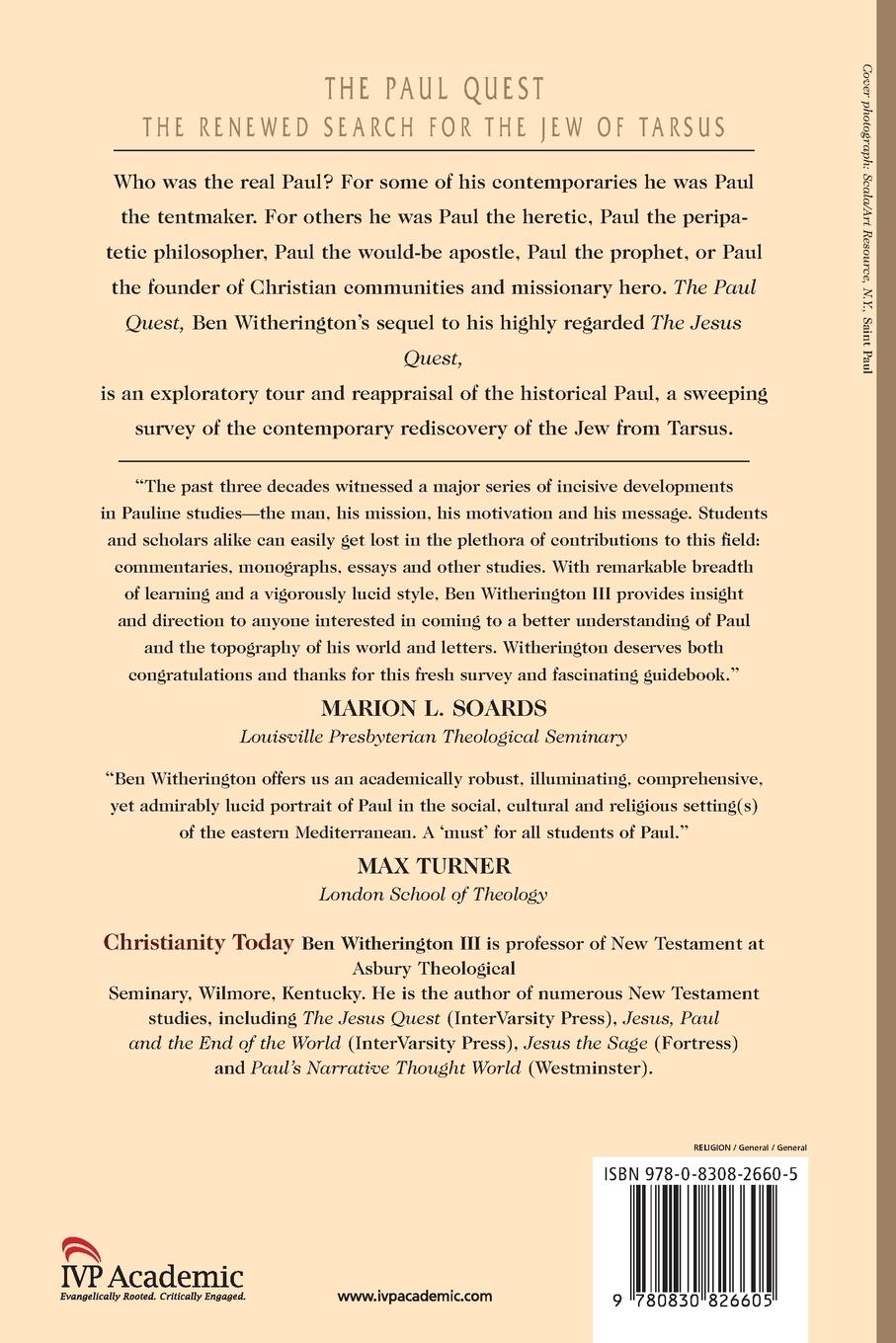 Rückseitencover The Paul Quest