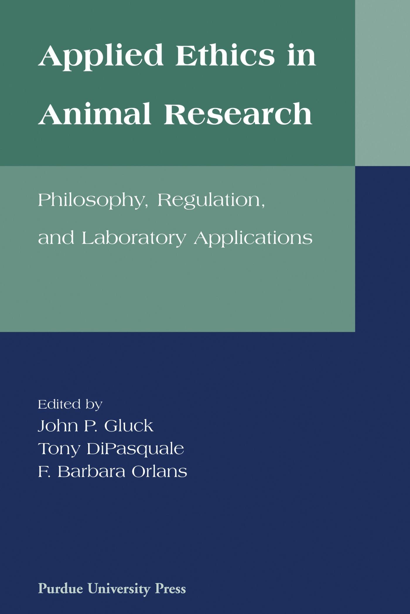 Vorderes Coverbild Applied Ethics in Animal Research