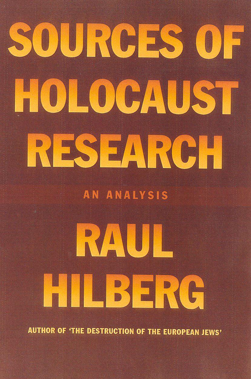Vorderes Coverbild Sources of Holocaust Research