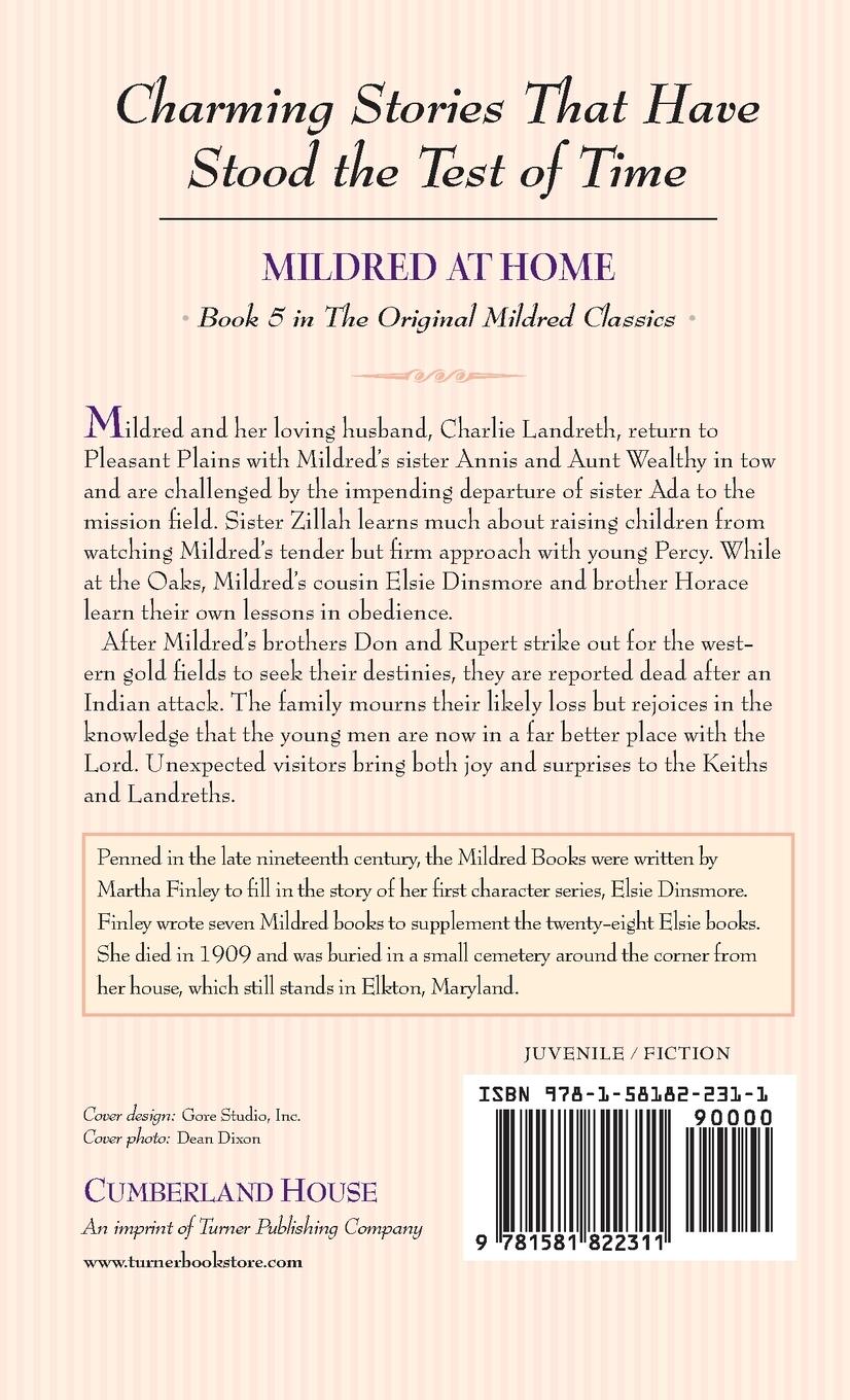 Rückseitencover Mildred at Home
