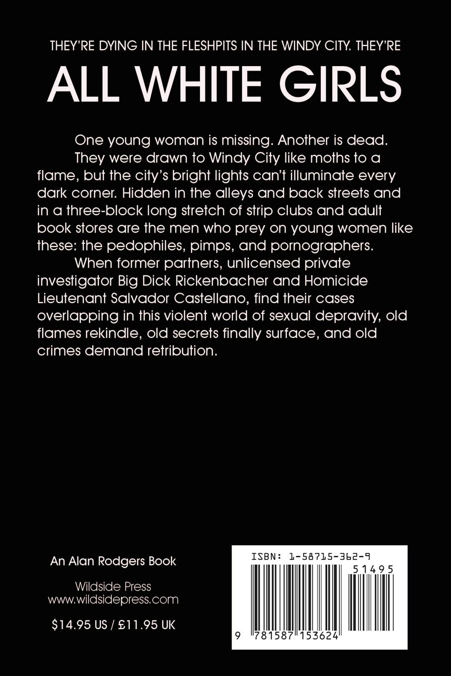 Rückseitencover All White Girls