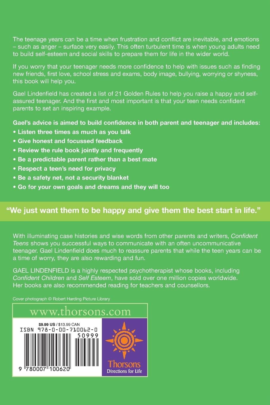 Rückseitencover Confident Teens