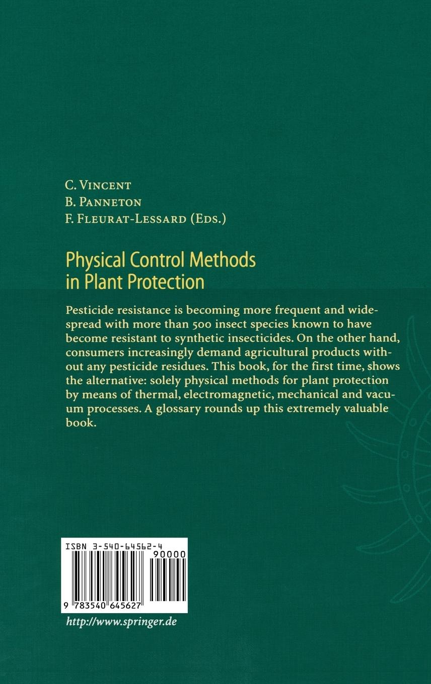 Rückseitencover Physical Control Methods in Plant Protection
