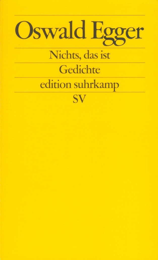 Vorderes Coverbild Nichts, das ist