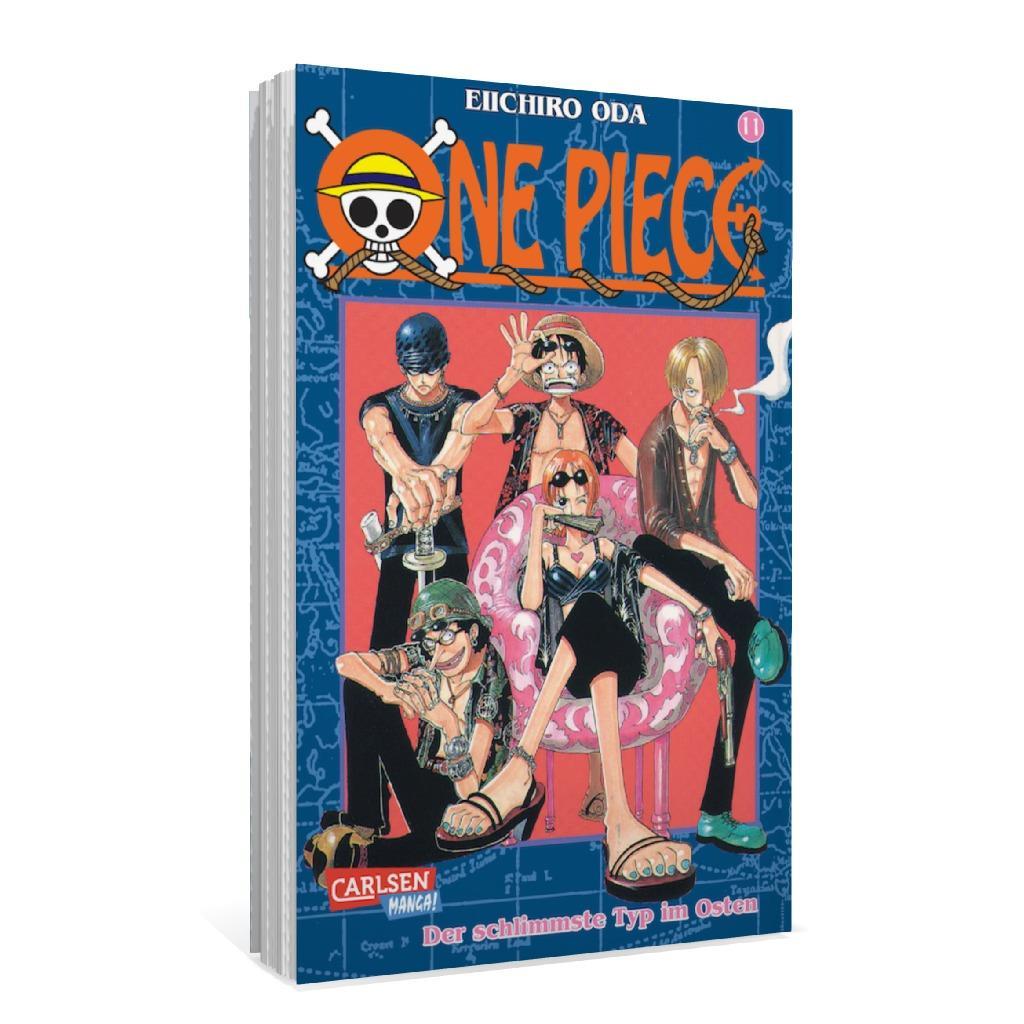 Beispielinhalt (Bild) One Piece 11. Der schlimmste Typ im Osten