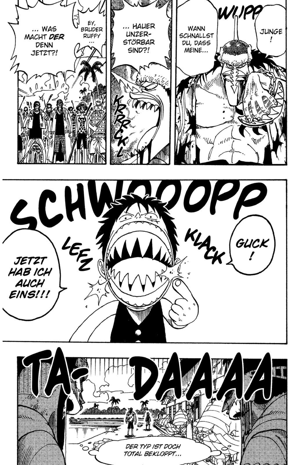 Beispielinhalt (Bild) One Piece 11. Der schlimmste Typ im Osten