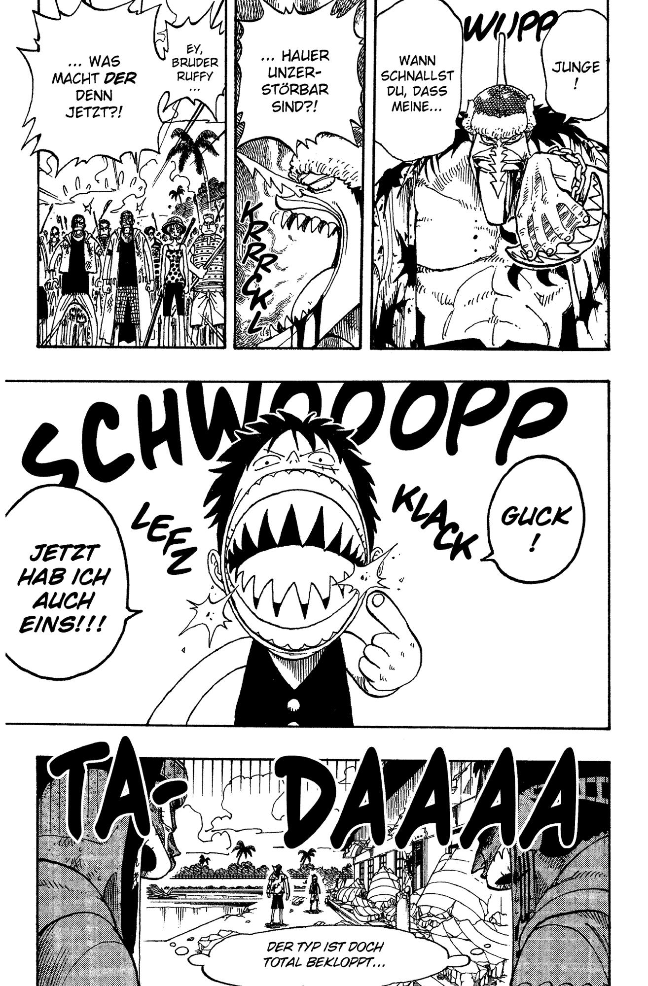 Beispielinhalt (Bild) One Piece 11. Der schlimmste Typ im Osten