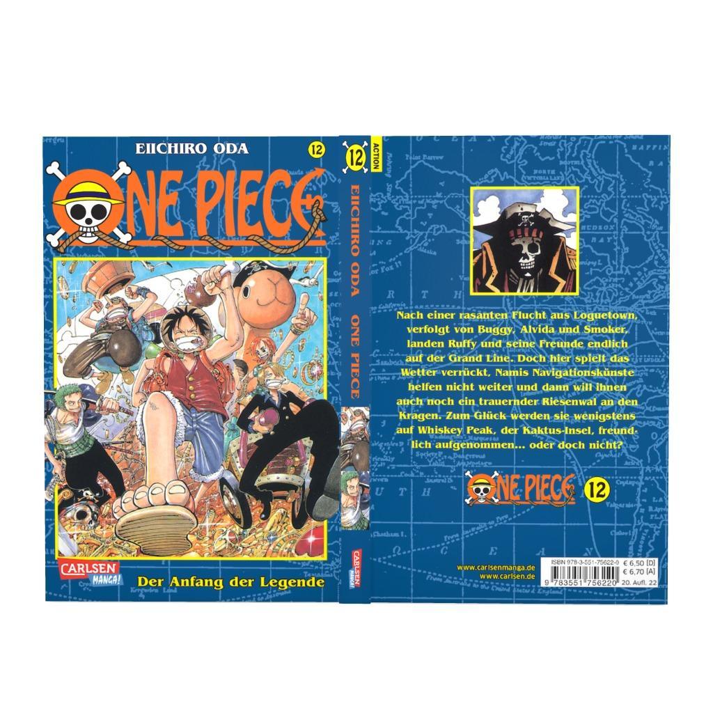 Beispielinhalt (Bild) One Piece 12. Der Anfang der Legende