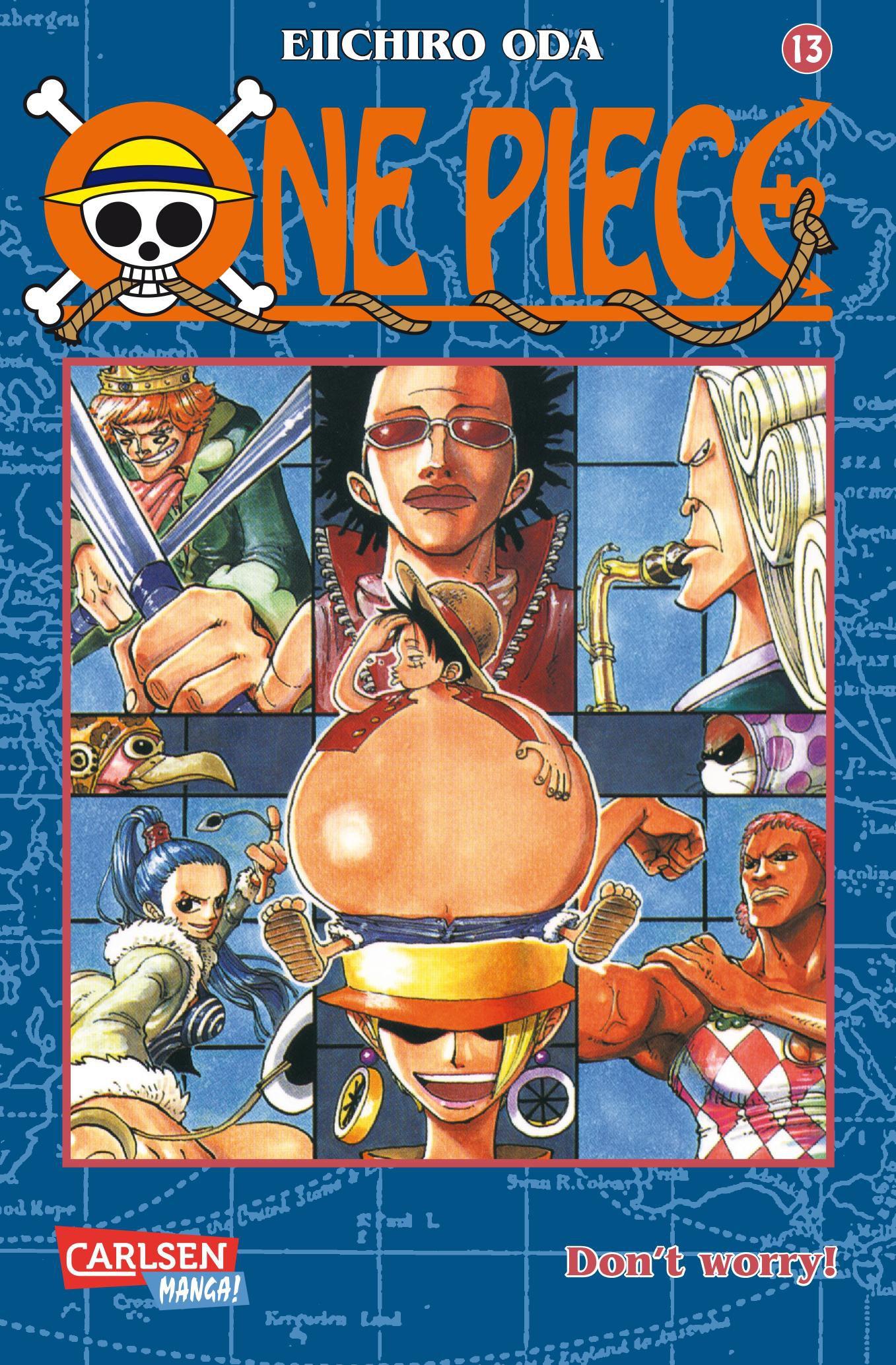 Vorderes Coverbild One Piece 13. Don't worry!