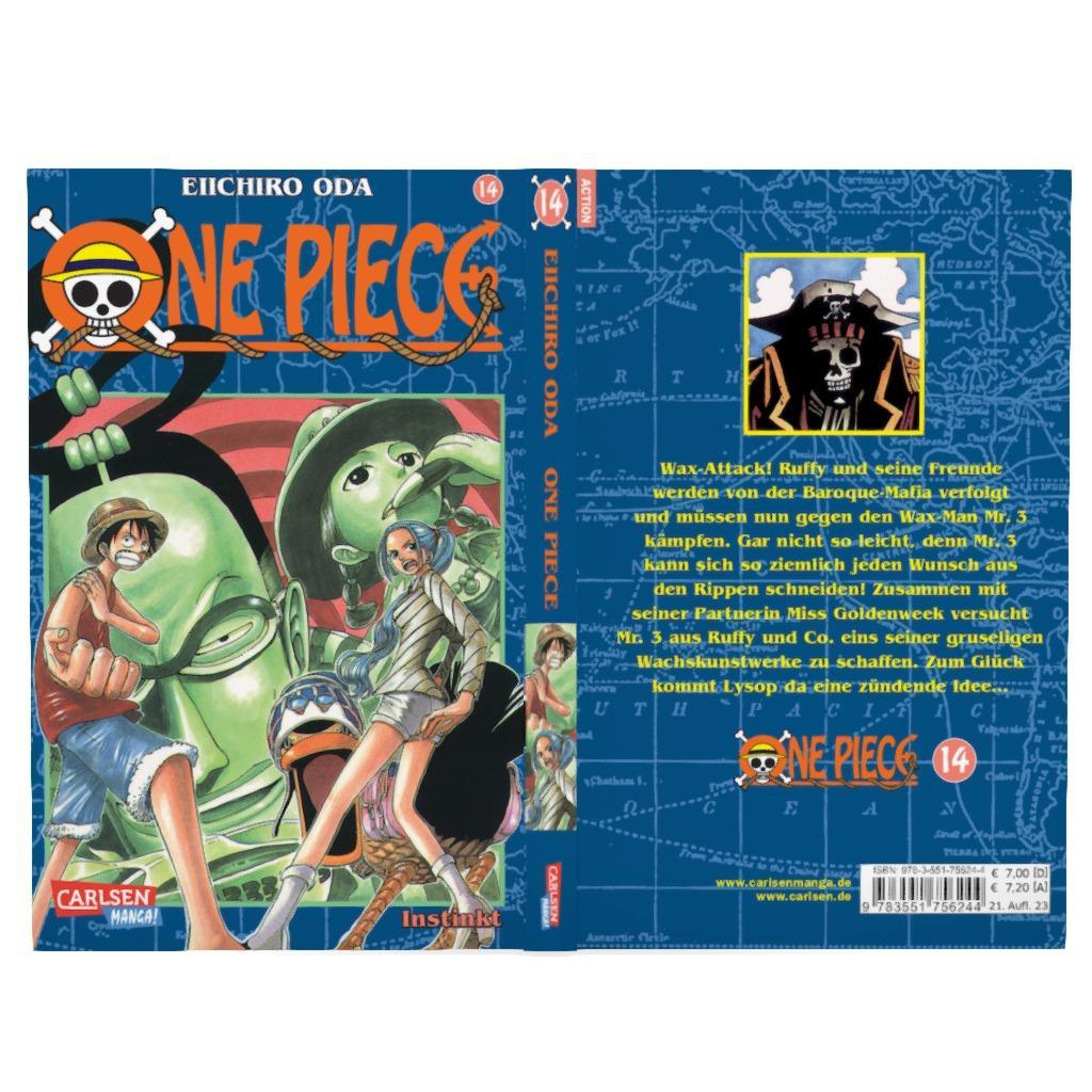 Beispielinhalt (Bild) One Piece 14. Instinkt