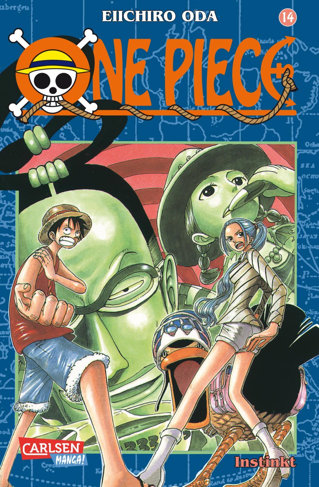 Vorderes Coverbild One Piece 14. Instinkt