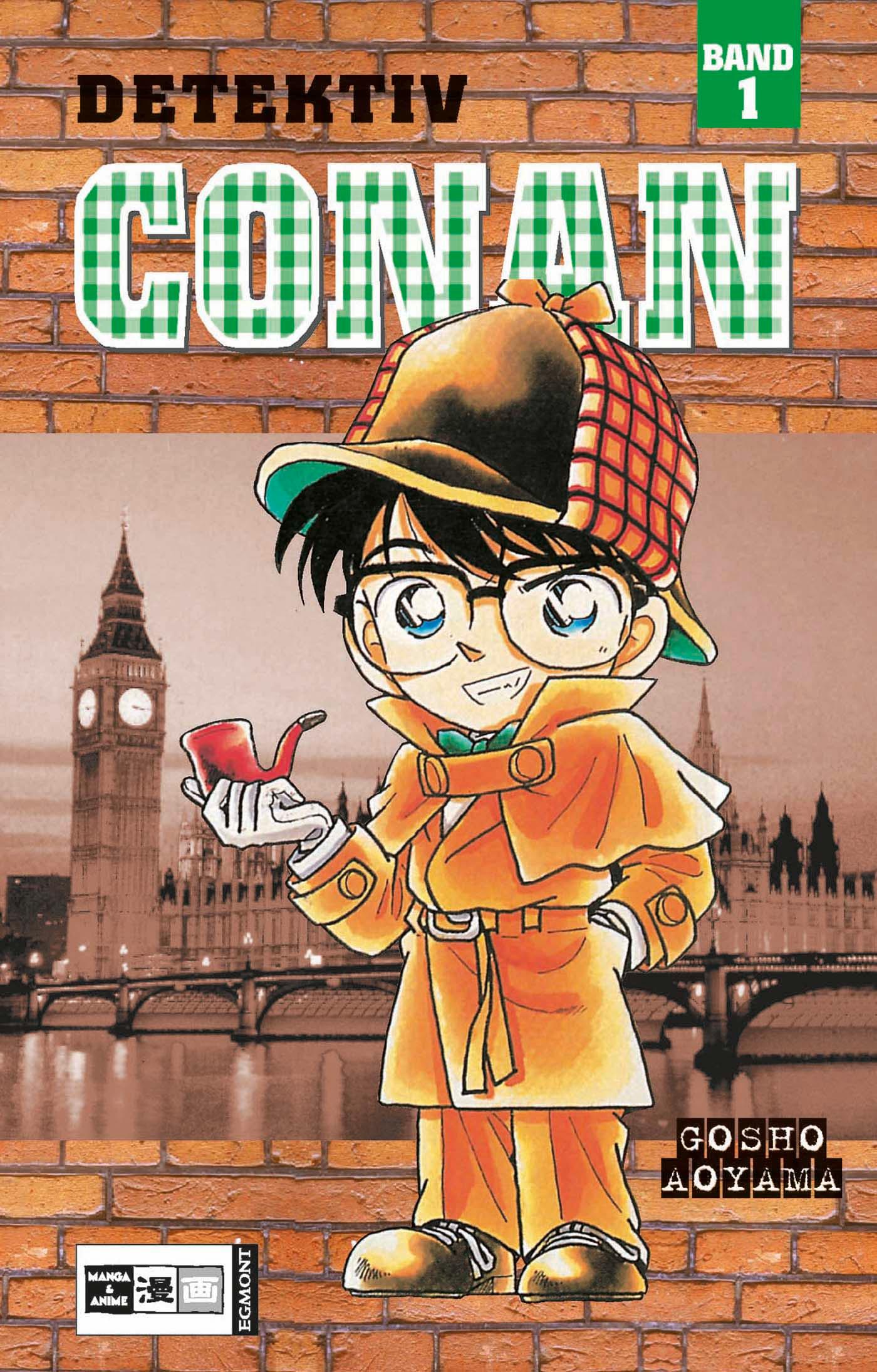 Vorderes Coverbild Detektiv Conan 01