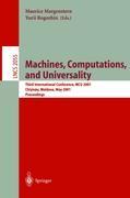Vorderes Coverbild Machines, Computations, and Universality