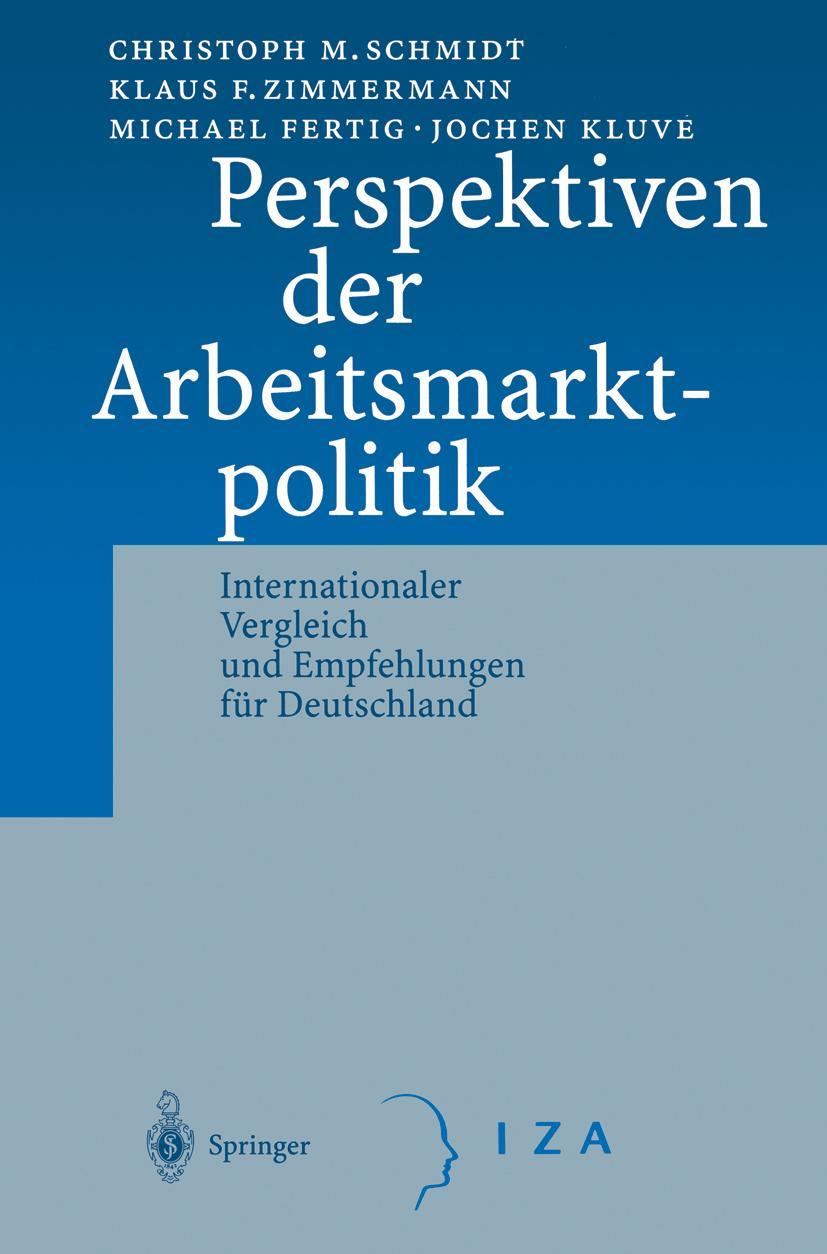 Vorderes Coverbild Perspektiven der Arbeitsmarktpolitik