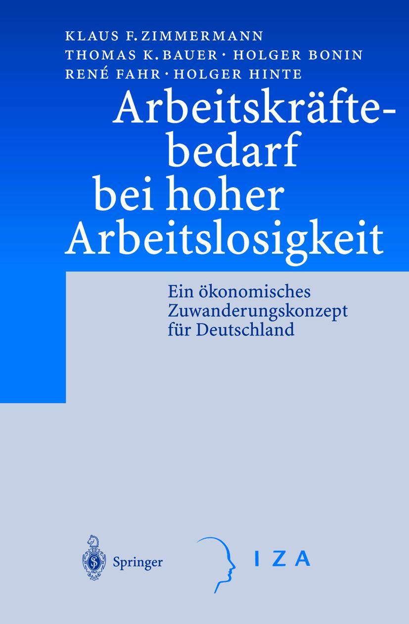 Vorderes Coverbild Arbeitskräftebedarf bei hoher Arbeitslosigkeit