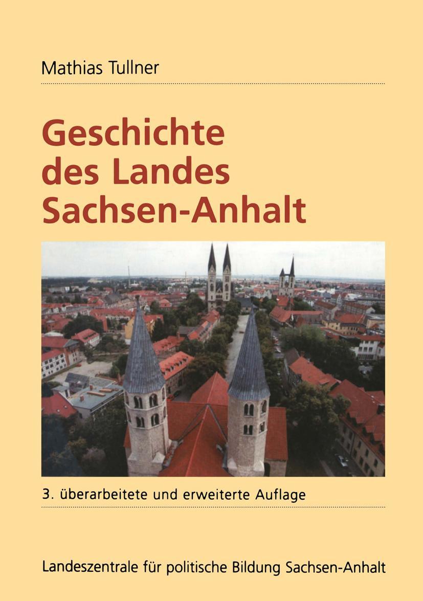 Vorderes Coverbild Geschichte des Landes Sachsen-Anhalt