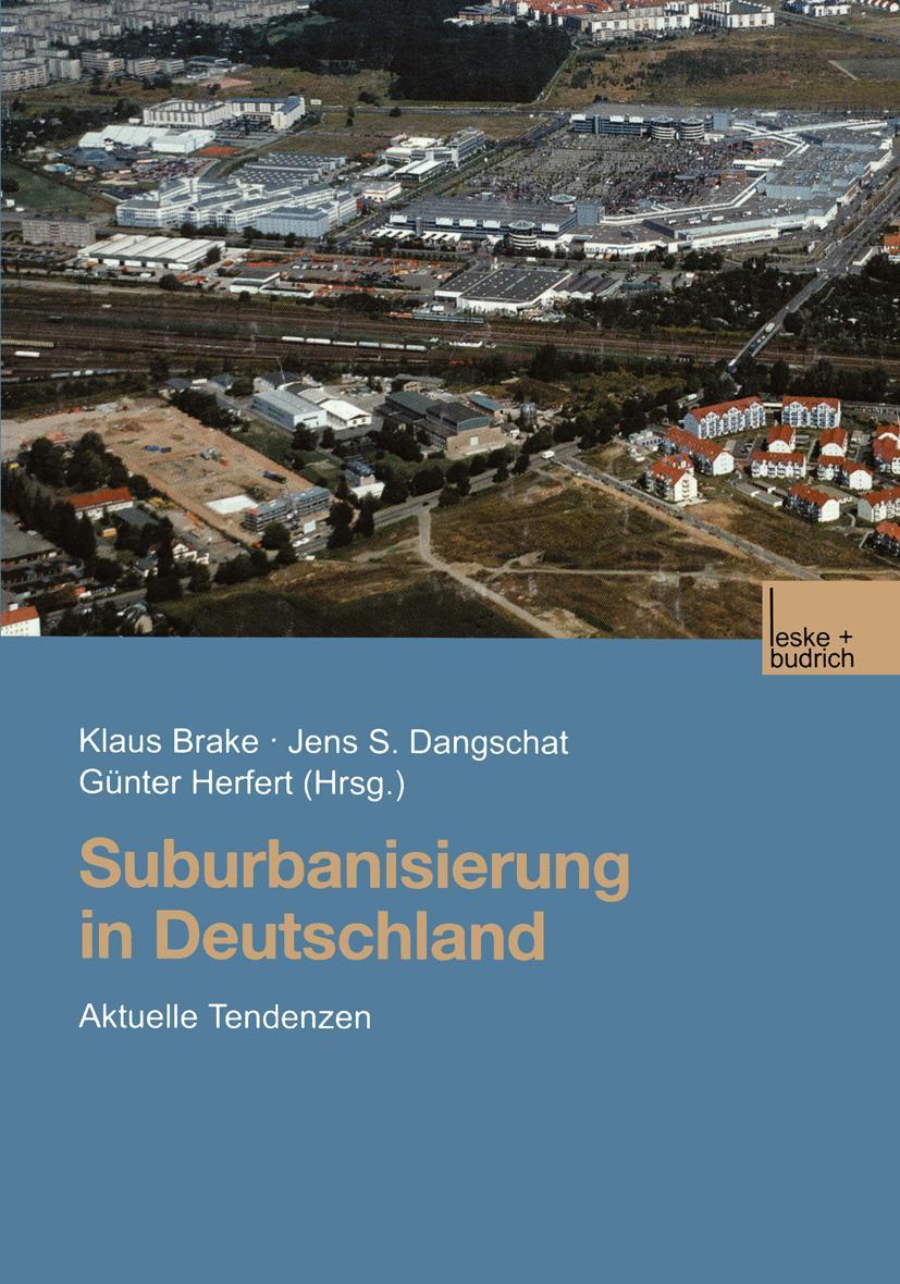Vorderes Coverbild Suburbanisierung in Deutschland